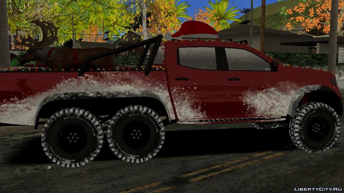 Mercedes-Benz X 6x6 (Зимняя версия) / GTA San Andreas (iOS, Android)