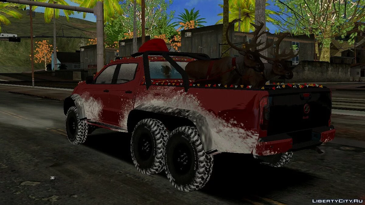 Mercedes-Benz X 6x6 (Зимняя версия) / GTA San Andreas (iOS, Android)