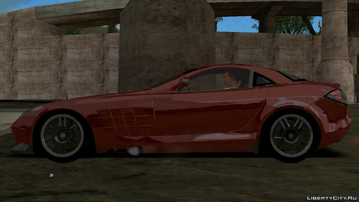 2006 Mercedes-Benz SLR Mclaren 722 / GTA San Andreas (iOS, Android)