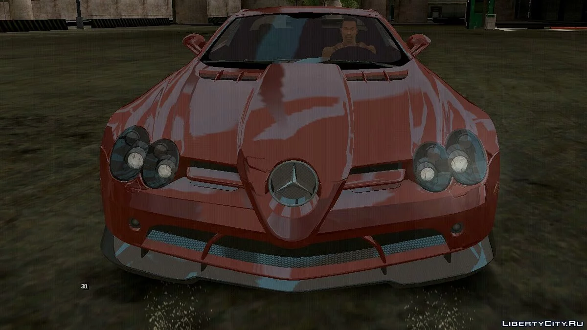 2006 Mercedes-Benz SLR Mclaren 722 / GTA San Andreas (iOS, Android)