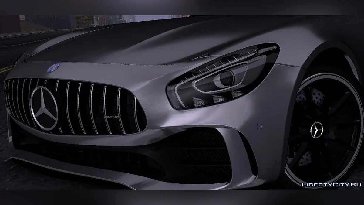 Mercedes-Benz AMG GT-R 2017 / GTA San Andreas (iOS, Android)