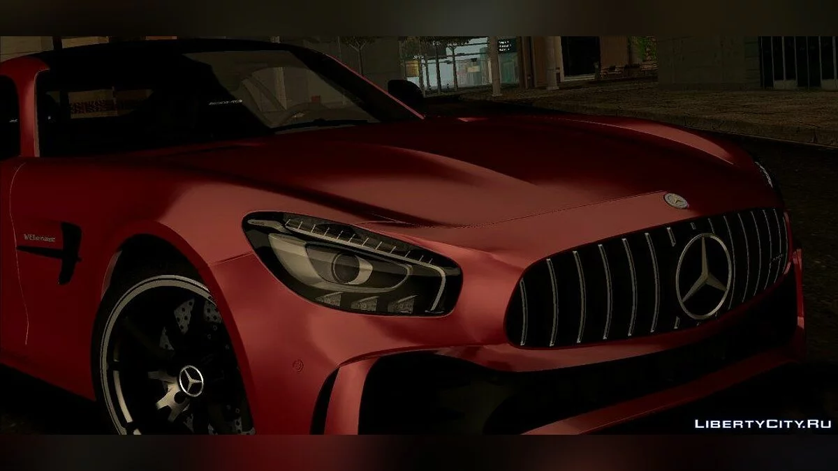 Mercedes-Benz AMG GT-R 2017 / GTA San Andreas (iOS, Android)