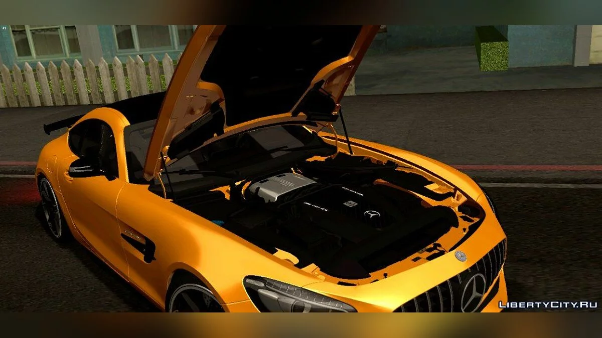 Mercedes-Benz AMG GT-R 2017 / GTA San Andreas (iOS, Android)