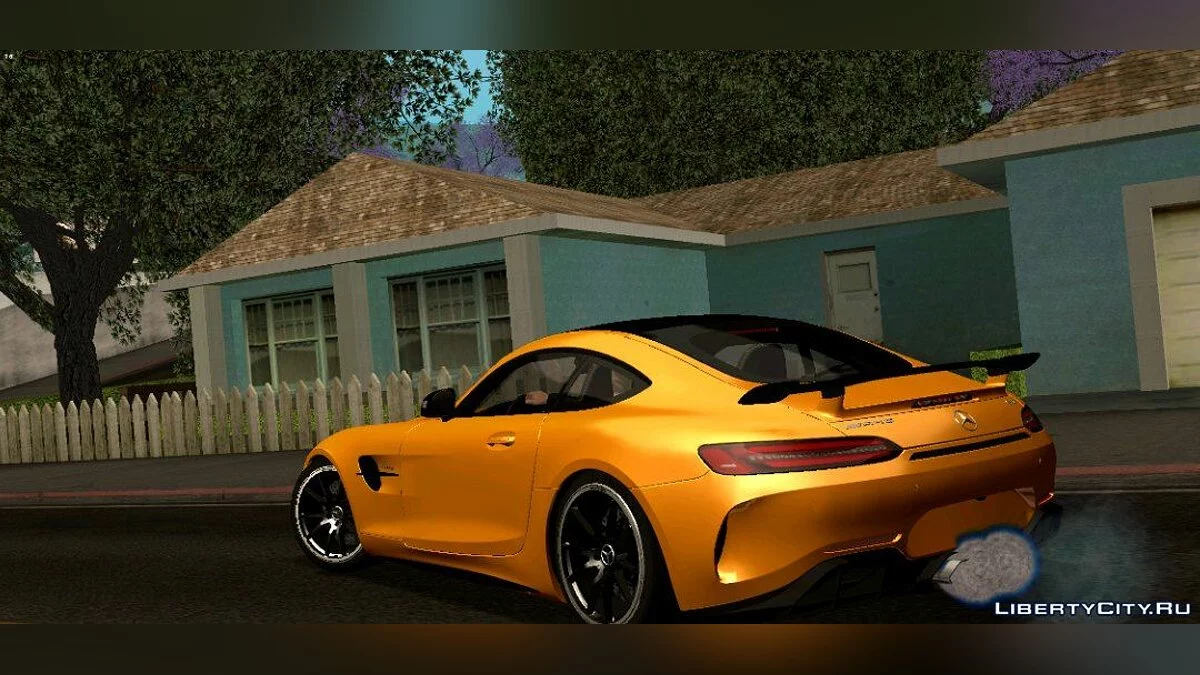 Mercedes-Benz AMG GT-R 2017 / GTA San Andreas (iOS, Android)