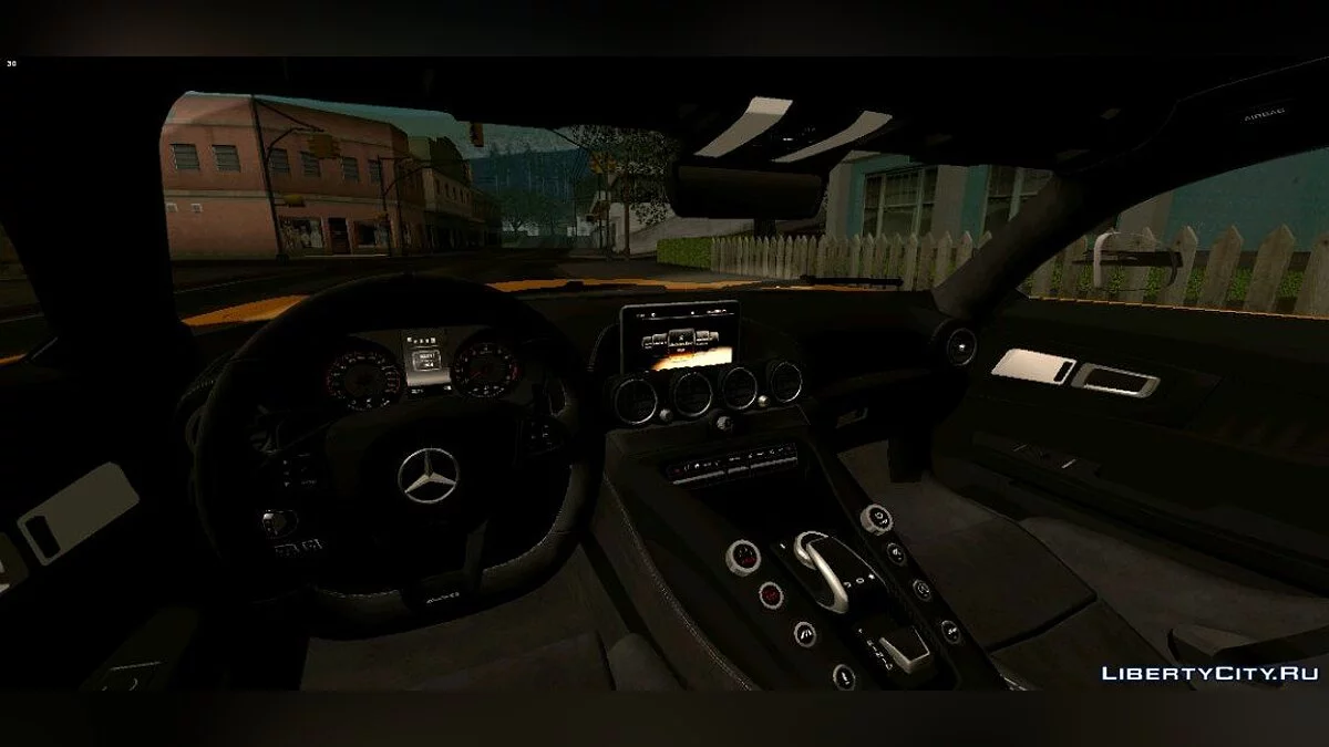 Mercedes-Benz AMG GT-R 2017 / GTA San Andreas (iOS, Android)