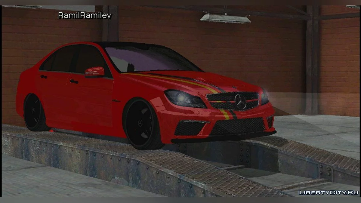 Mercedes-Benz C63 AMG / GTA San Andreas (iOS, Android)