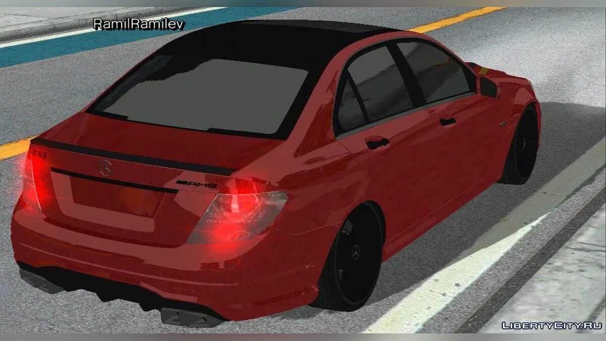 Mercedes-Benz C63 AMG / GTA San Andreas (iOS, Android)