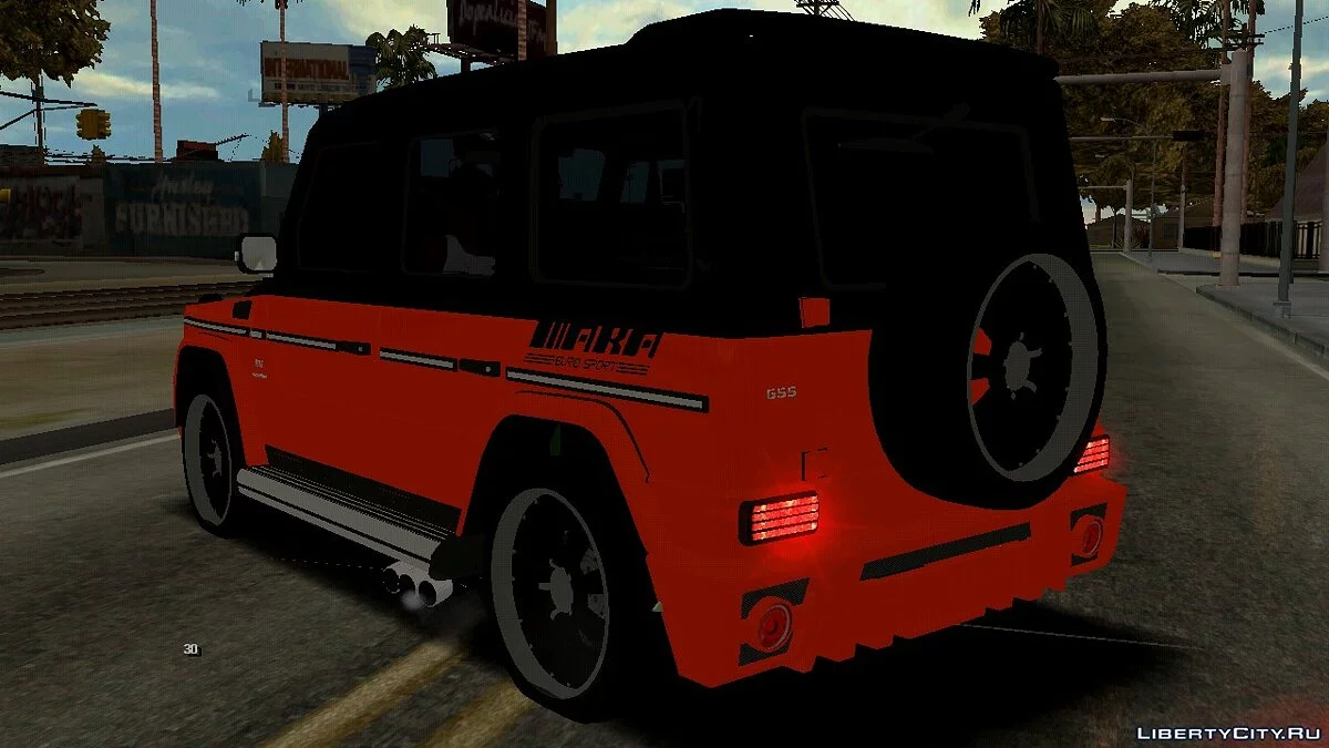 Mercedes-Benz G55 / GTA San Andreas (iOS, Android)