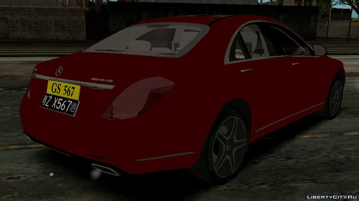 Mercedes-Benz S63 AMG / GTA San Andreas (iOS, Android)