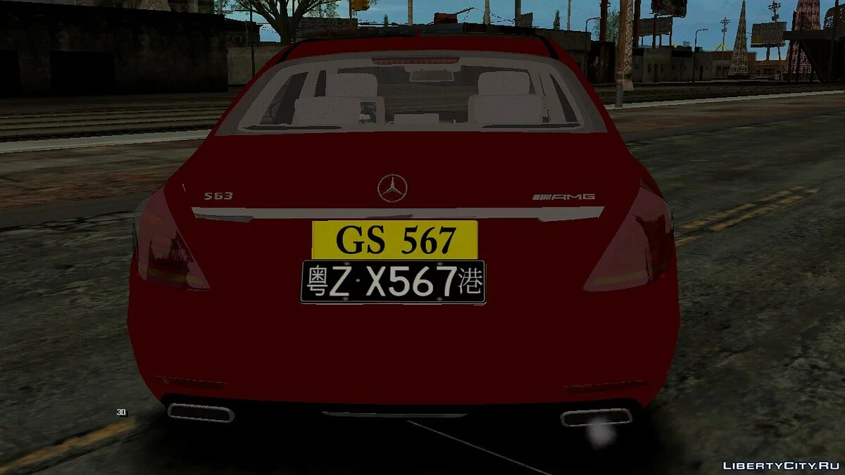 Mercedes-Benz S63 AMG / GTA San Andreas (iOS, Android)