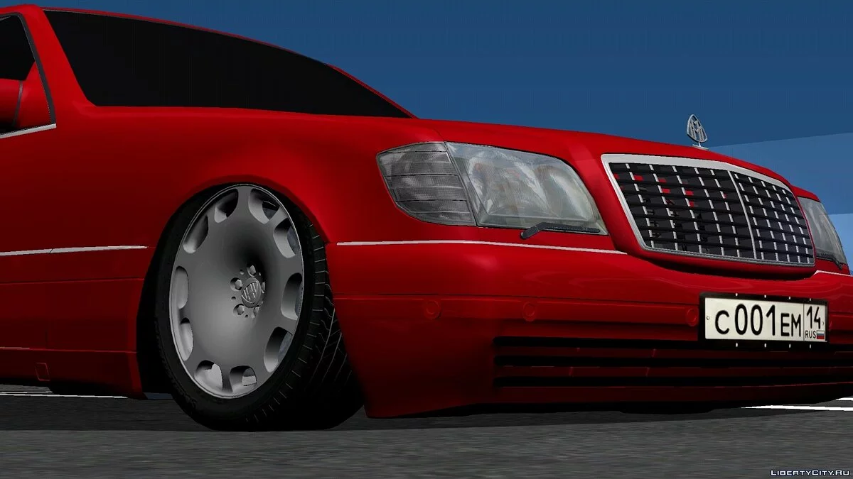 Mercedes-Benz W140 Maybach / GTA San Andreas (iOS, Android)