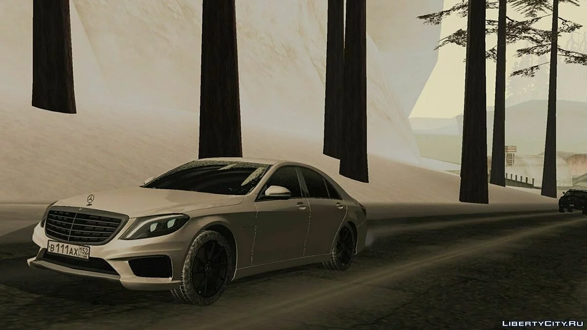 Mercedes-Benz (Зимняя версия) / GTA San Andreas (iOS, Android)