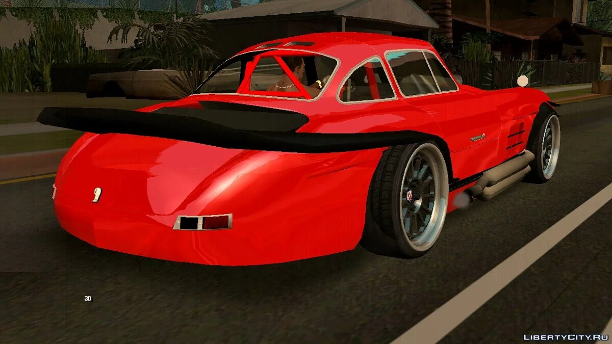 Mercedes-Benz 300SL Cyberpunk / GTA San Andreas (iOS, Android)