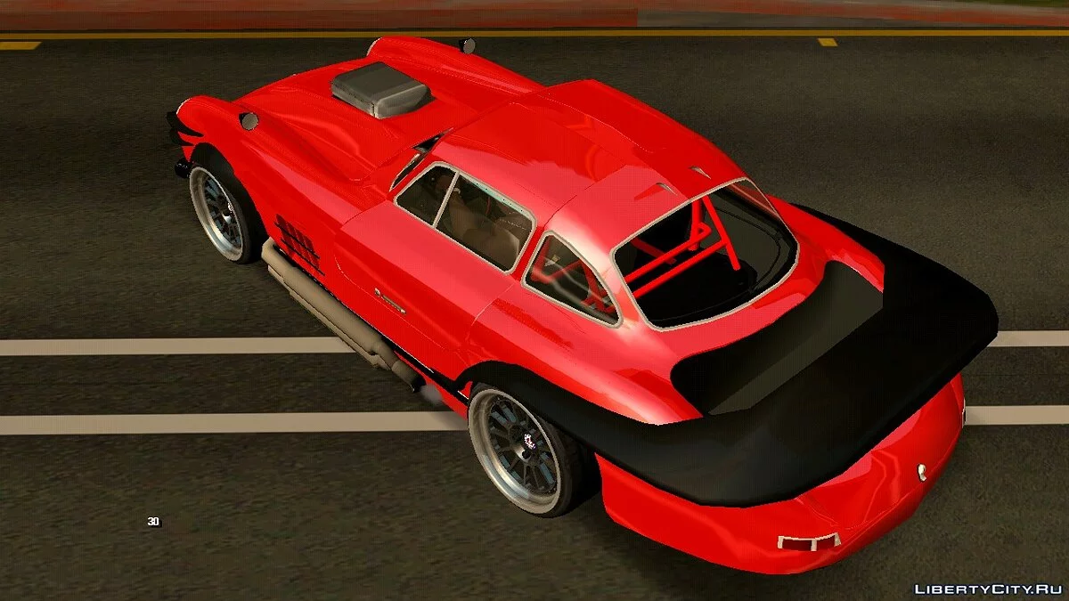 Mercedes-Benz 300SL Cyberpunk / GTA San Andreas (iOS, Android)