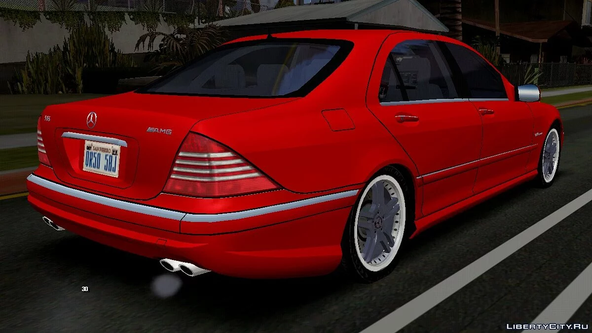Mercedes-Benz AMG S65 / GTA San Andreas (iOS, Android)