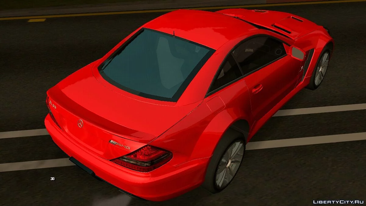 Mercedes-Benz SL65 AMG Black Series / GTA San Andreas (iOS, Android)