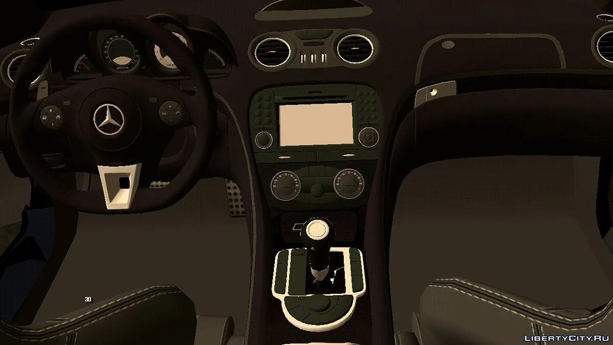 Mercedes-Benz SL65 AMG Black Series / GTA San Andreas (iOS, Android)