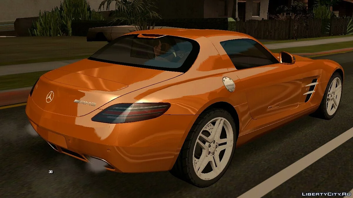 Mercedes-Benz SLS AMG / GTA San Andreas (iOS, Android)