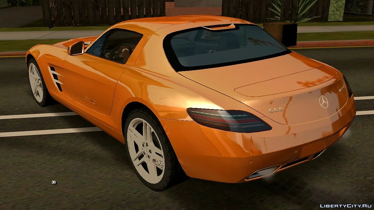 Mercedes-Benz SLS AMG / GTA San Andreas (iOS, Android)