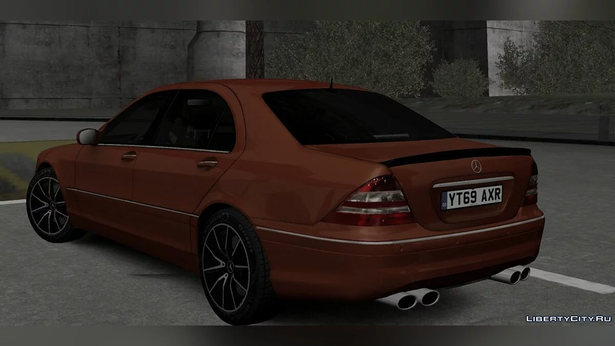 Mercedes-Benz W220 S600 / GTA San Andreas (iOS, Android)
