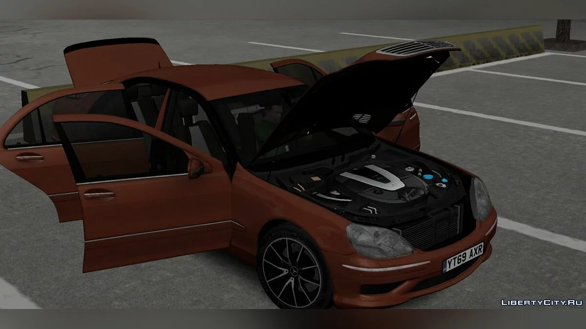 Mercedes-Benz W220 S600 / GTA San Andreas (iOS, Android)