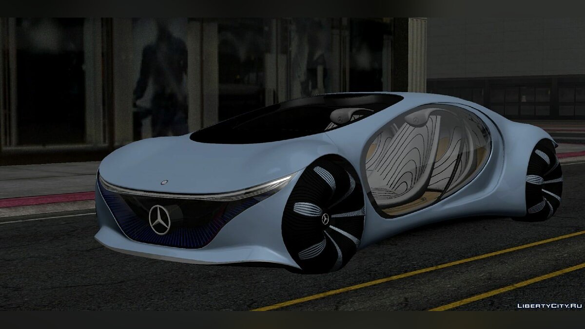 Mercedes-Benz Vision AVTR для GTA San Andreas (iOS, Android) - Картинка #1