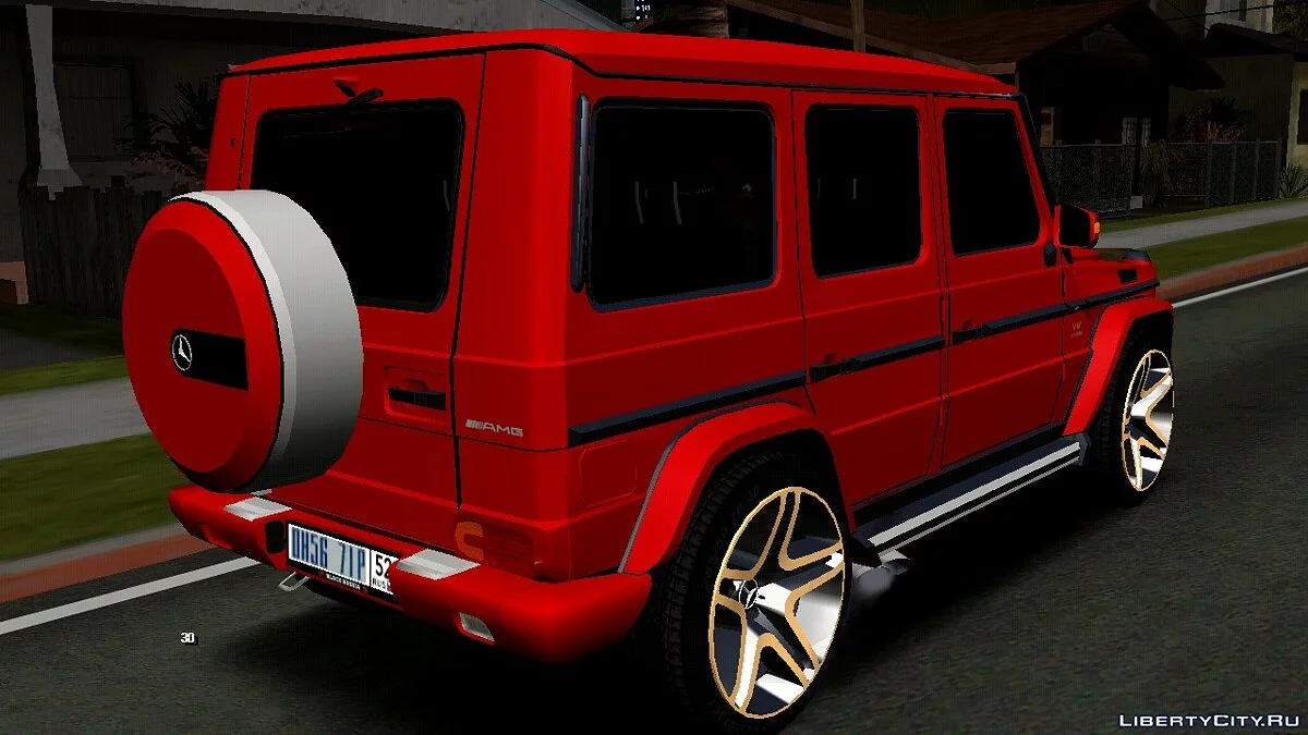 Mercedes-Benz G63 / GTA San Andreas (iOS, Android)