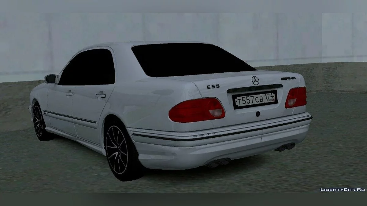 Mercedes-Benz W210 / GTA San Andreas (iOS, Android)