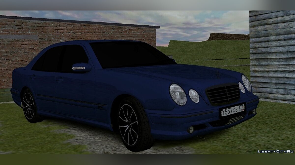 Скачать Mercedes-Benz W210 для GTA San Andreas (iOS, Android)