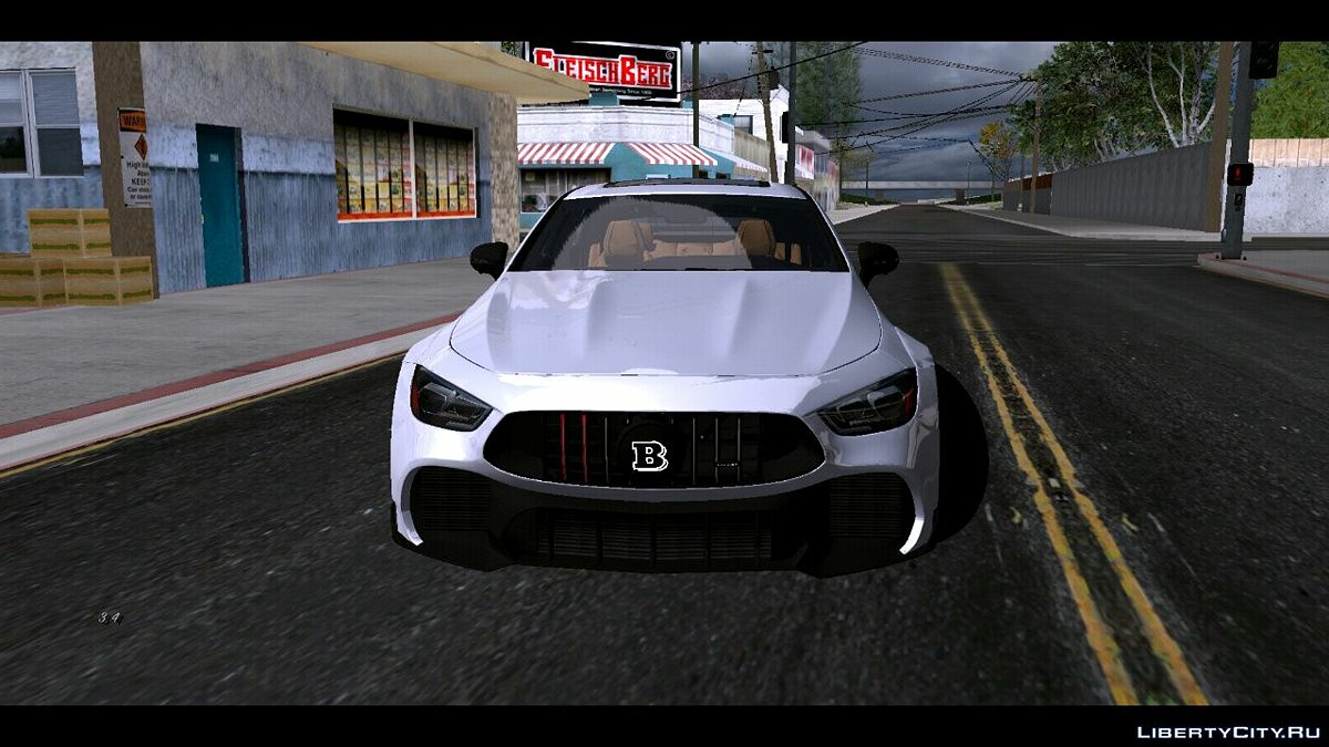 2021 Mercedes-Benz GT900 Brabus Rocket (тільки DFF) для GTA San Andreas (iOS, Android) - Картинка #6