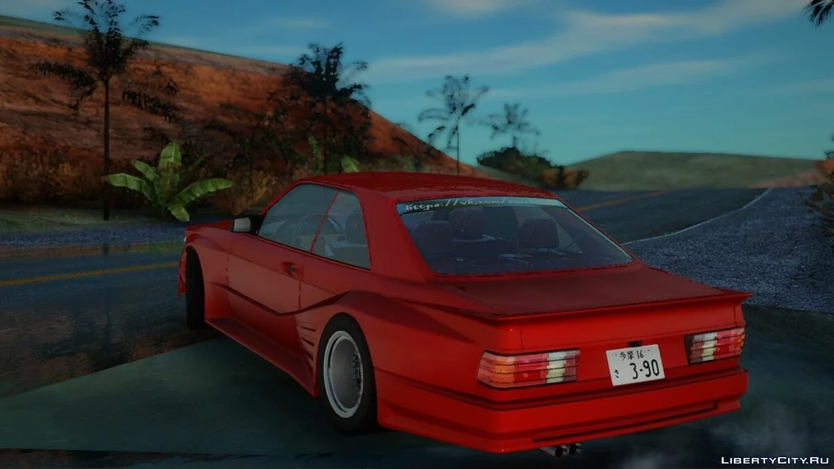 Mercedes-Benz 560sec / GTA San Andreas (iOS, Android)