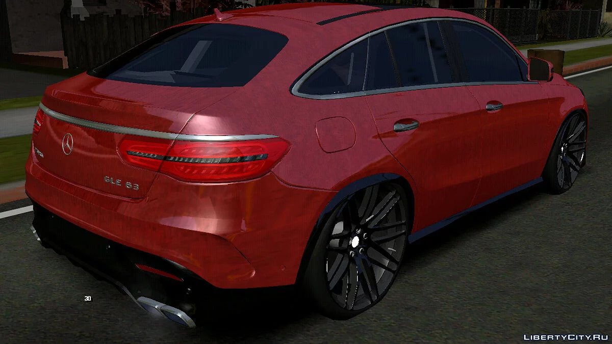Mercedes-Benz GLE 63 (только DFF) / GTA San Andreas (iOS, Android)