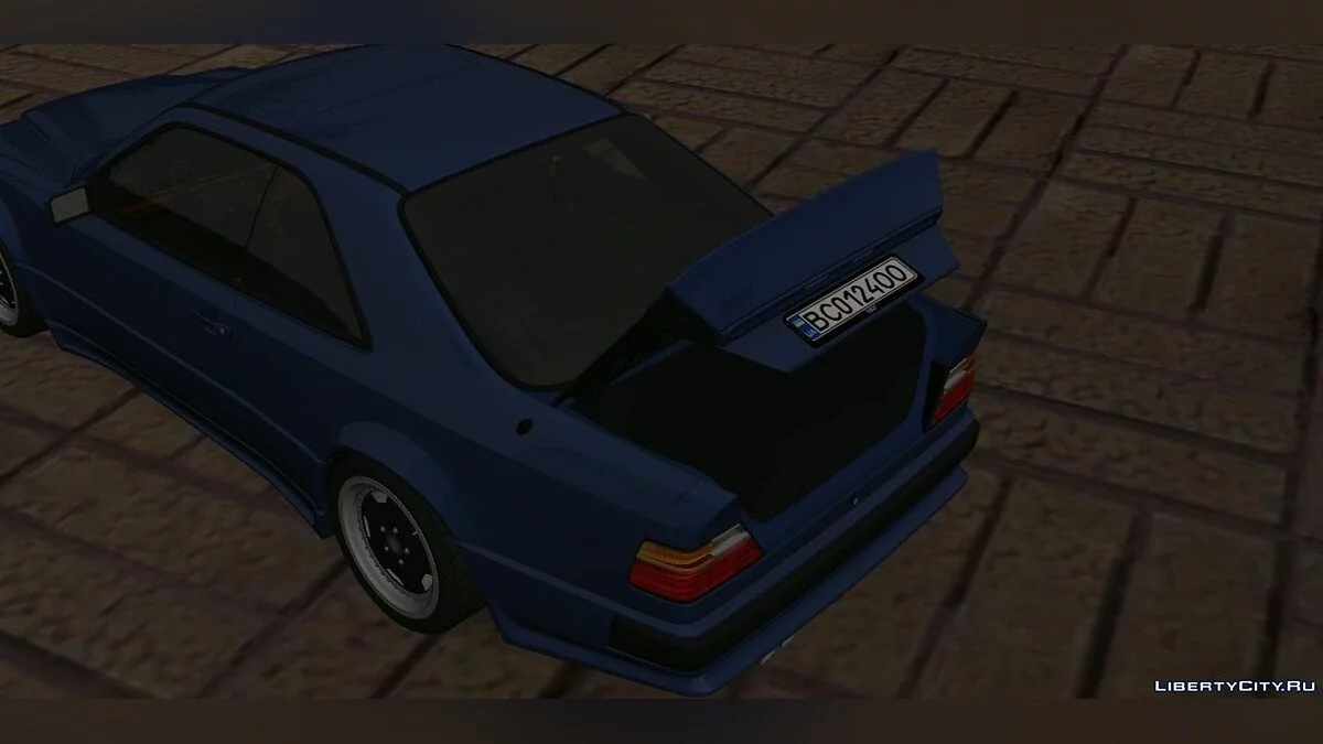 Mercedes-Benz 300 CE 6.0 AMG 'Hammer' '87 / GTA San Andreas (iOS, Android)