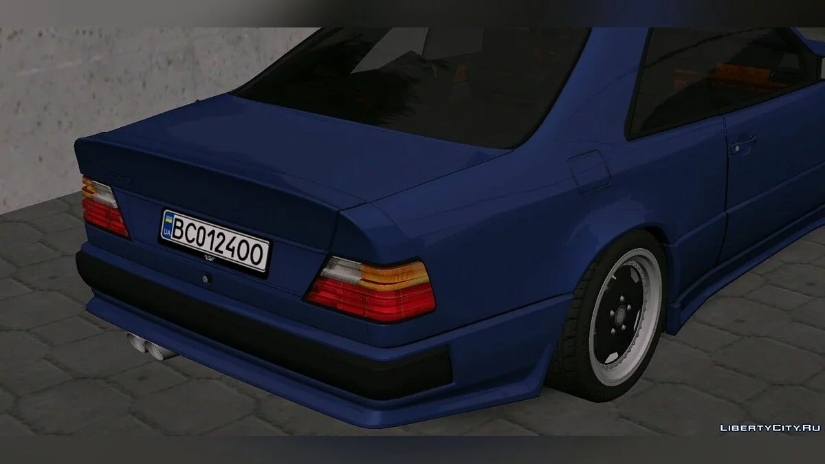 Mercedes-Benz 300 CE 6.0 AMG \'Hammer\' \'87 (Фикс) / GTA San Andreas (iOS, Android)