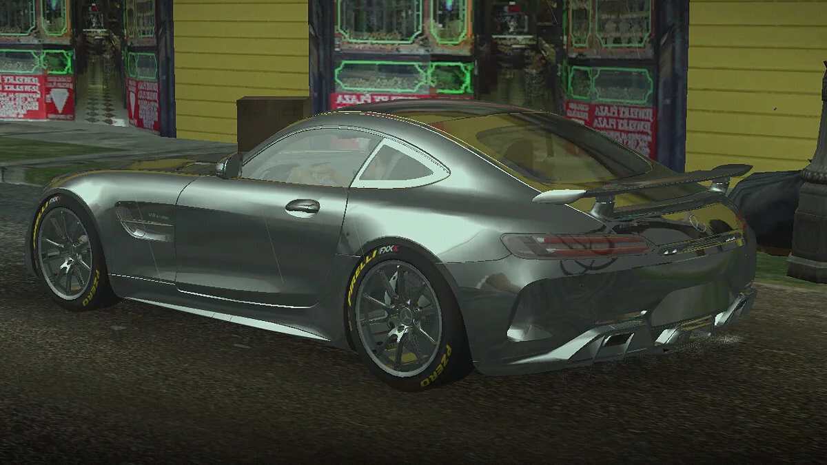 Mercedes-Benz AMG GTR + свои звуки / GTA San Andreas (iOS, Android)