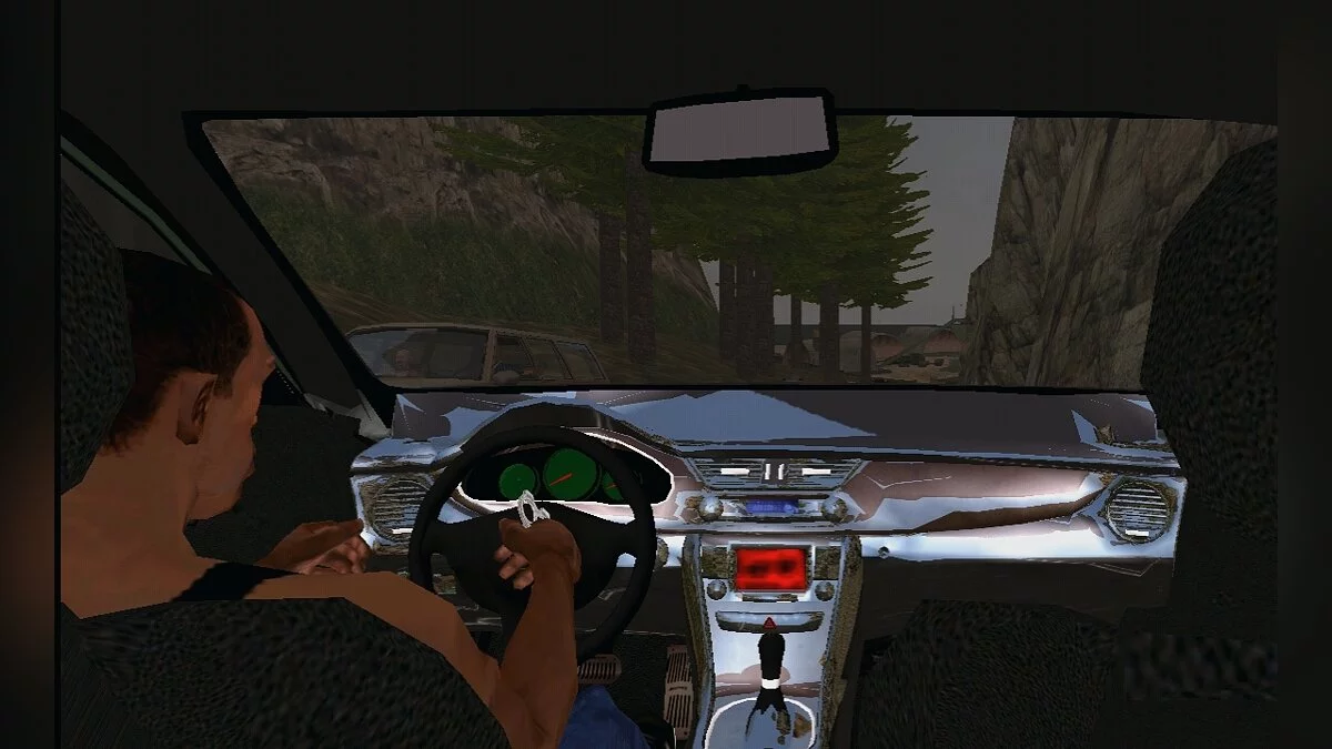 Mercedes-Benz C219 / GTA San Andreas (iOS, Android)