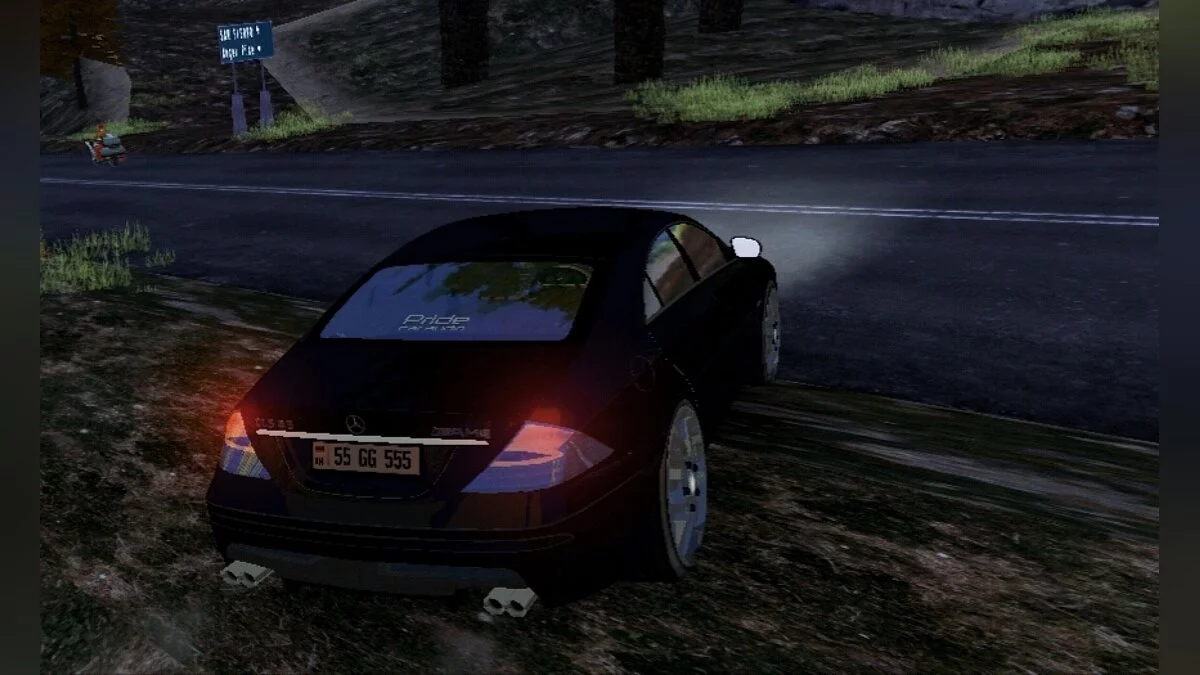 Mercedes-Benz C219 / GTA San Andreas (iOS, Android)