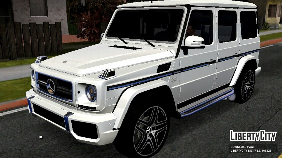 Скачать Mercedes-Benz G63 AMG (только DFF) для GTA San Andreas (iOS,  Android)