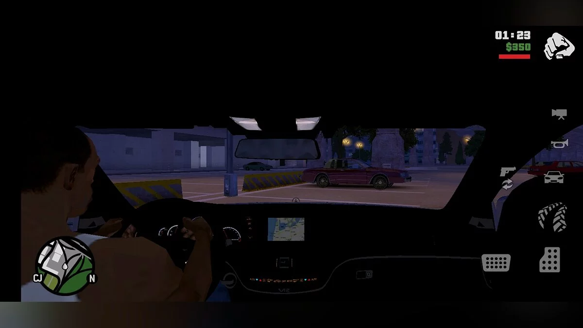 Mercedes-Benz W221 / GTA San Andreas (iOS, Android)