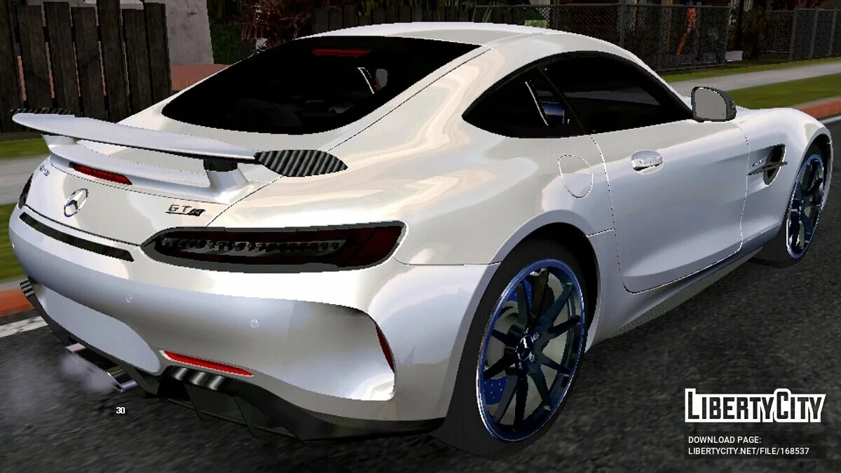 Mercedes-Benz AMG GT-R (только DFF) / GTA San Andreas (iOS, Android)
