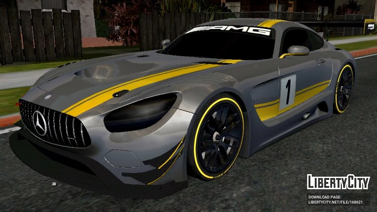 Mercedes-Benz AMG GT4 / GTA San Andreas (iOS, Android)
