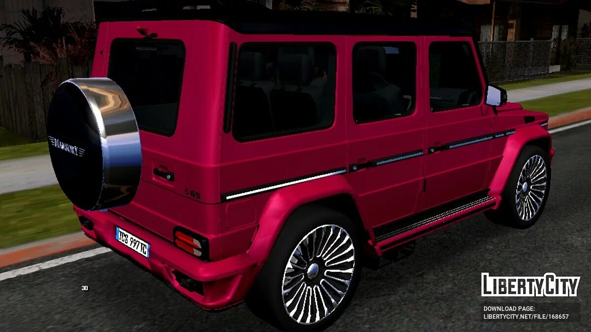 Mercedes-Benz Brabus G65 Gronos Mansory (только DFF) / GTA San Andreas (iOS, Android)