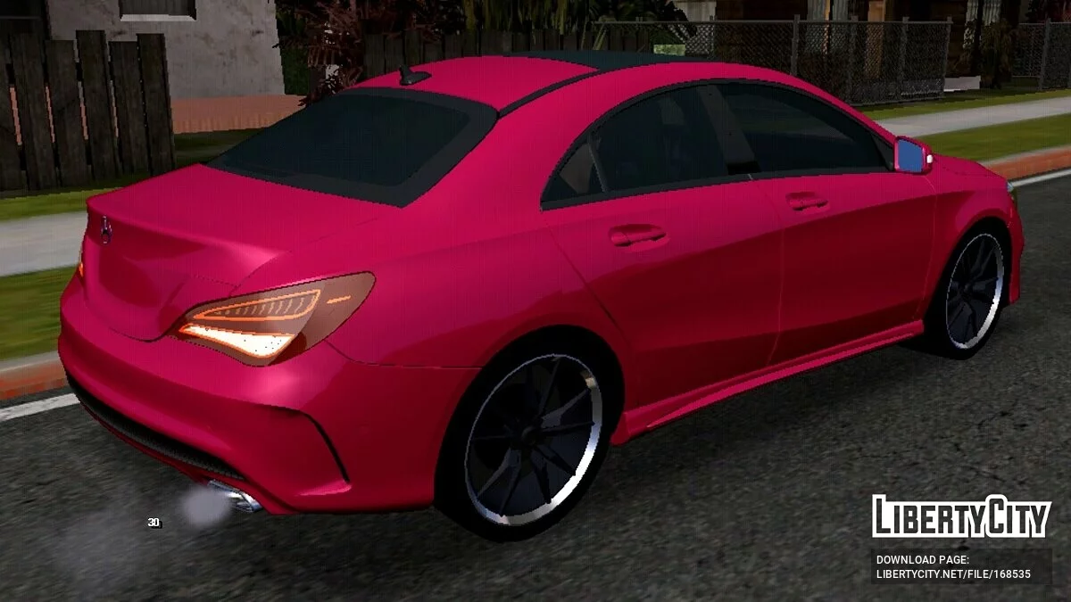 Mercedes-Benz CLA 250 (только DFF) / GTA San Andreas (iOS, Android)