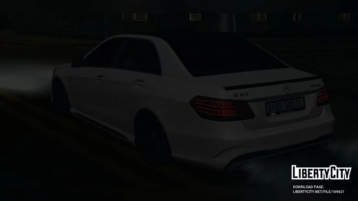 Mercedes-Benz E63 / GTA San Andreas (iOS, Android)