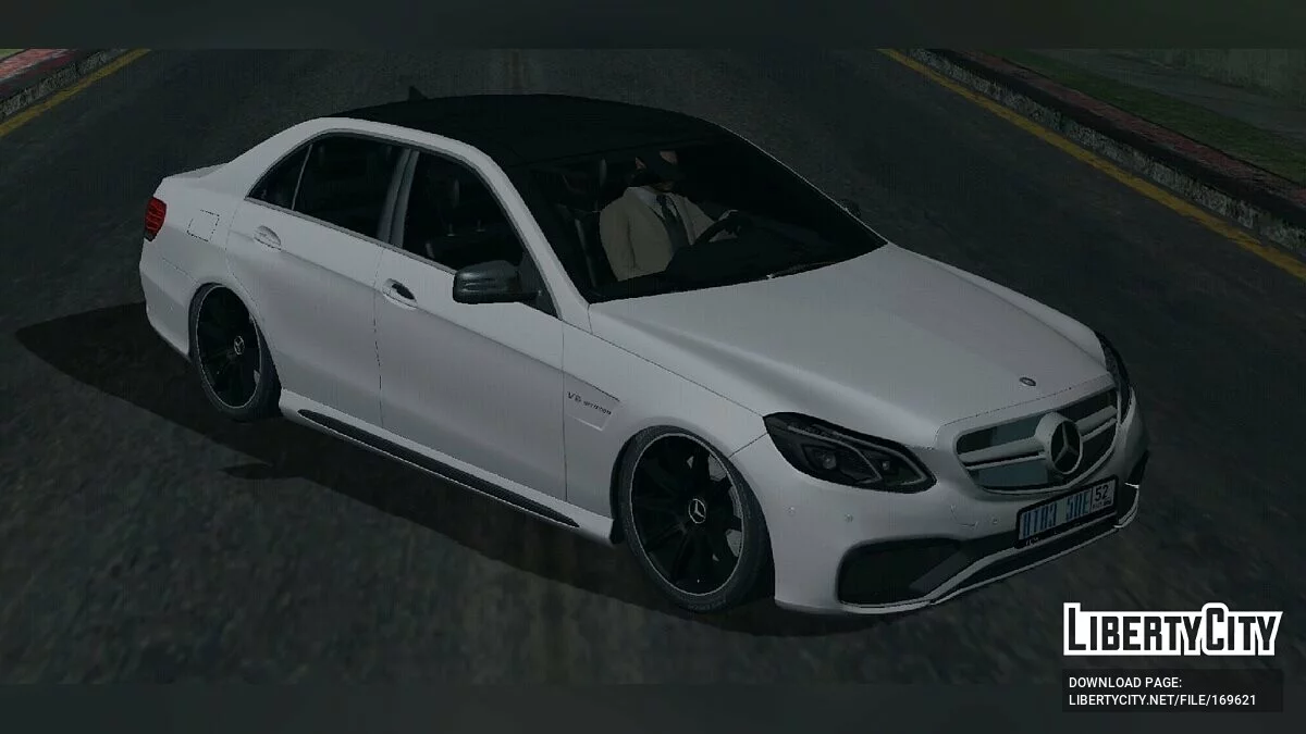 Mercedes-Benz E63 / GTA San Andreas (iOS, Android)