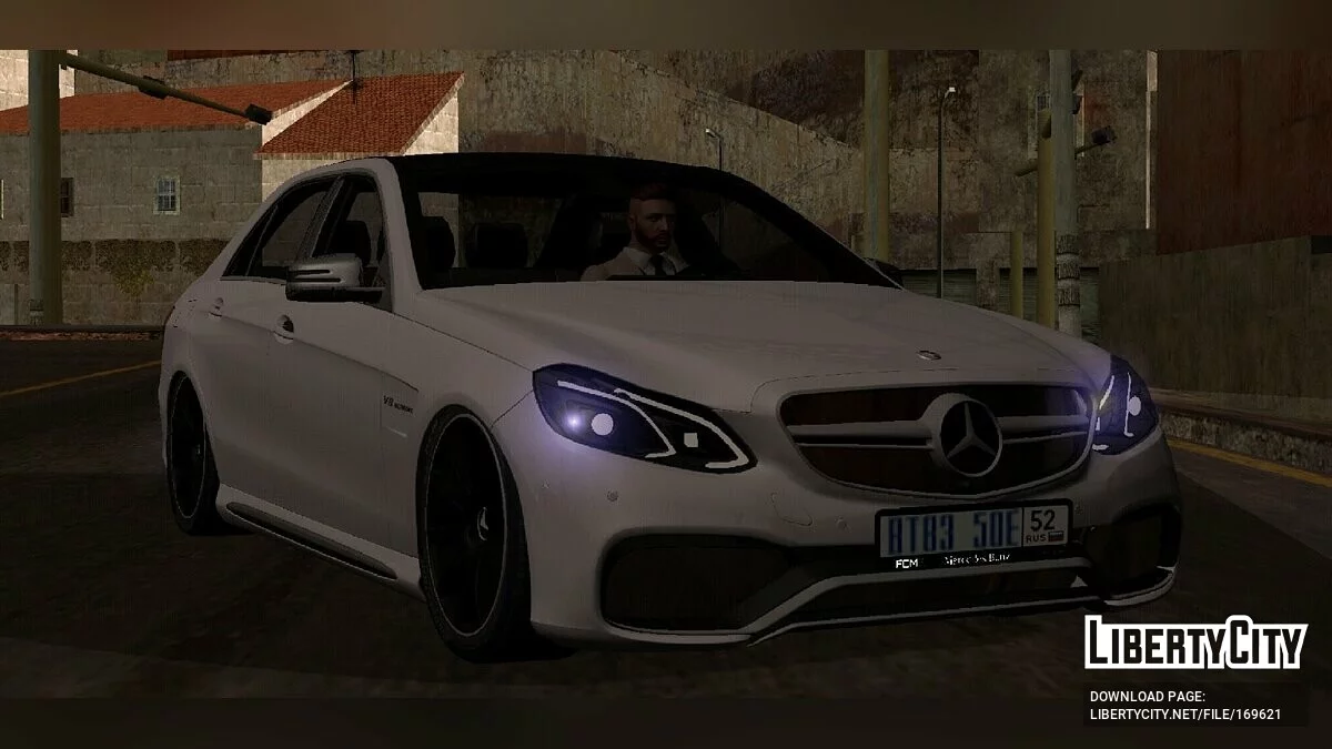 Mercedes-Benz E63 / GTA San Andreas (iOS, Android)