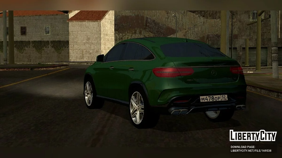 Mercedes-Benz GLE 63 / GTA San Andreas (iOS, Android)