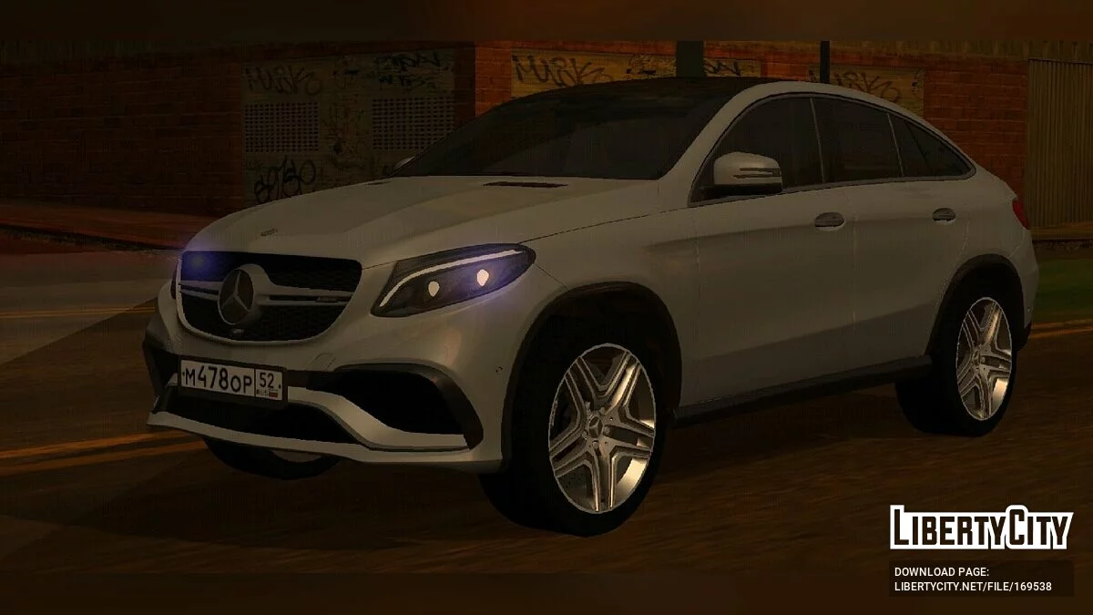 Mercedes-Benz GLE 63 / GTA San Andreas (iOS, Android)