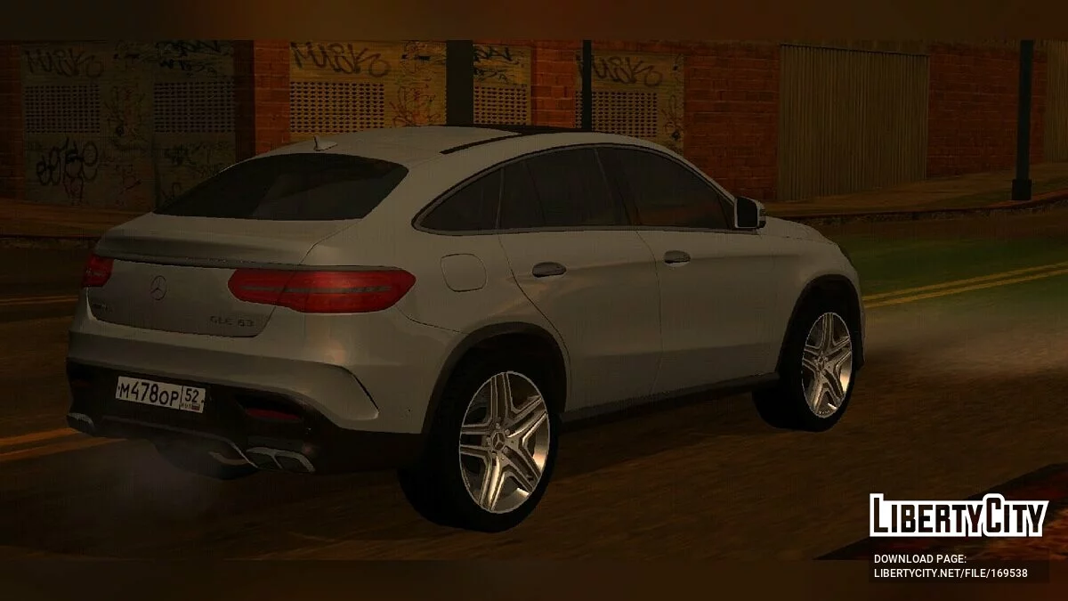 Mercedes-Benz GLE 63 / GTA San Andreas (iOS, Android)