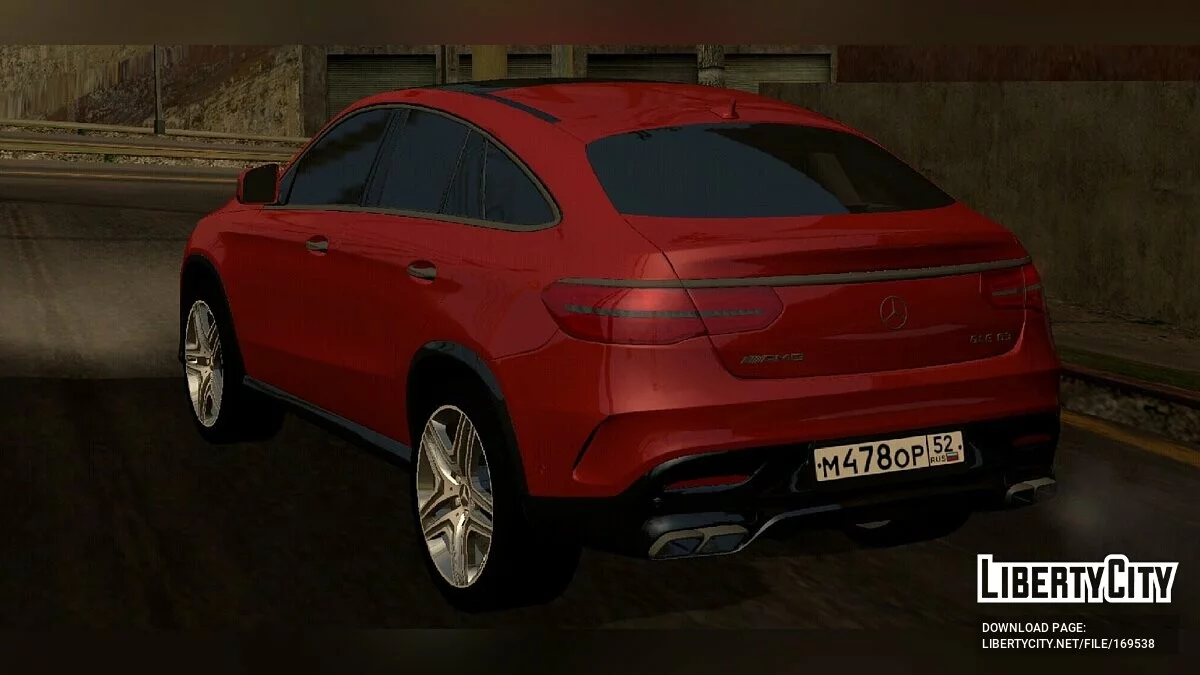 Mercedes-Benz GLE 63 / GTA San Andreas (iOS, Android)